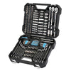 Channellock Mechanic's Tool Set 200 Pieces A full assortment of wrenches ratchets, sockets and accessories for a wide variety of mechanical projects -410577