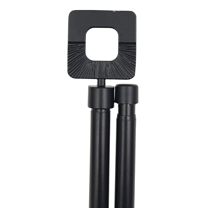 Home Beauty Extendable Curtain Rod Set 48″-86″ #80217306 - This set will add the perfect finishing accent to any window treatment and a refined style to your home décor - 73065 Pie's Variety Store