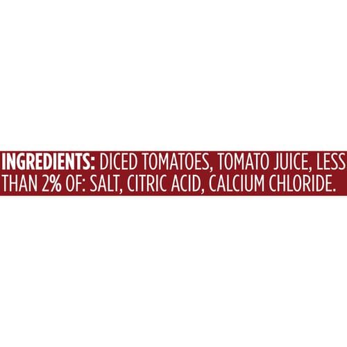 Hunt's Diced Tomatoes 8 Units / 411 g / 14.25 oz Enjoy the delicious taste of Hunt's chopped tomatoes. The flavor of Hunt's plant-ripened tomatoes enhances pizzas, casseroles, stews and chili con carne-176219 Hannah's Variety Store