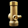 Brass Pump Fitting, 5 Way, Durable, Pump Accessory - PWAY05