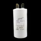 Capacitor for electric motors 20 Mfd uF (microfarads) 250VAC Plastic Case with terminals CBB60 Round Universal fit water pumps - MEGA