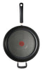 T-Fal Deep Pan 5.5 Qt  This titanium pan is non-stick and has a Thermo-Spot heat indicator, that becomes red when the pan is pre-heated, as well as a technology-99254