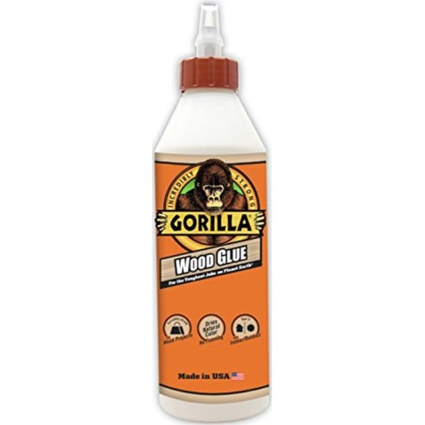 Gorilla Wood Glue, Stronger, Faster Wood Glue with Shorter Clamp Time. Ideal for Building, Carpentry or Hobby Projects Using Any Type of Wood MEGA