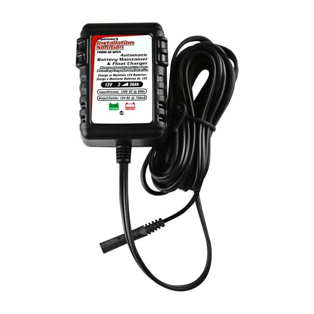 Pipeman's Installation Solution Automatic Battery Maintainer and Float Charger  By simply using our Charger / Maintainer your Can Am X3's battery will always be at its best to deliver max voltage to your sound system-TRBM-12-125A