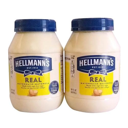 Hellman's Real Mayonnaise 2 Units / 887 ml / 30 oz is one of the favorite ingredients in the most exquisite dishes-242321