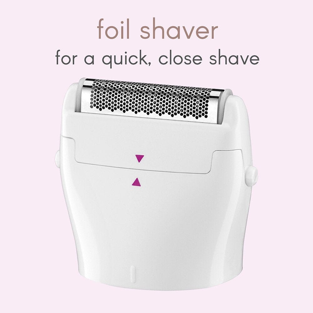 Conair Smooth Ladies All-in-One Personal Groomer, Battery Operated Ladies Shaver, Use Wet or Dry - LPG1N Pie's Variety Store