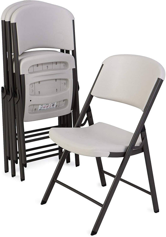 Lifetime Folding Chair Almond Commercial Grade-28033 Hannah Frederick