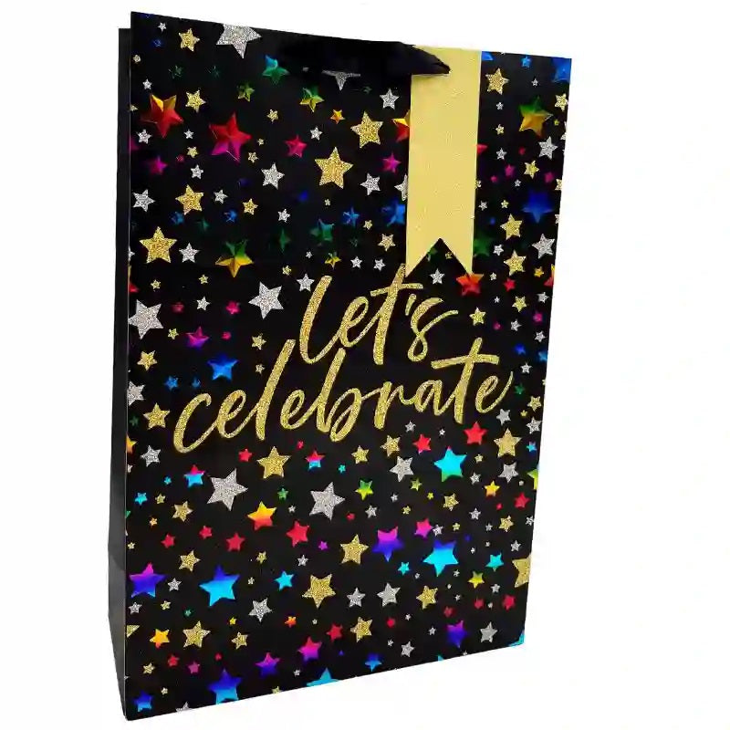 Gift Bag (3XL) for Birthdays, Graduations, Baby Showers, Father's Day and Much More - Designed to suit simple yet stylish needs, this gift bag is perfect for giving books, or larger items - 82064614890 Pie's Variety Store