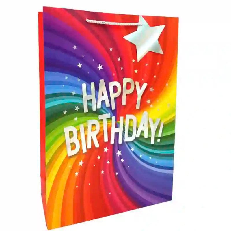 Gift Bag (3XL) for Birthdays, Graduations, Baby Showers, Father's Day and Much More - Designed to suit simple yet stylish needs, this gift bag is perfect for giving books, or larger items - 82064614890 Pie's Variety Store
