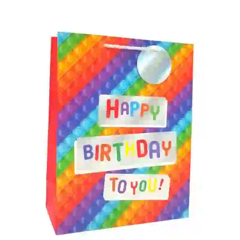 Gift Bag (3XL) for Birthdays, Graduations, Baby Showers, Father's Day and Much More - Designed to suit simple yet stylish needs, this gift bag is perfect for giving books, or larger items - 82064614890 Pie's Variety Store