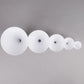 Tablecraft  5-Piece White Plastic Funnel Set This Tablecraft 5 white plastic funnel set is a necessity for any kitchen or restaurant-TABL-5 Hannah's Variety Store