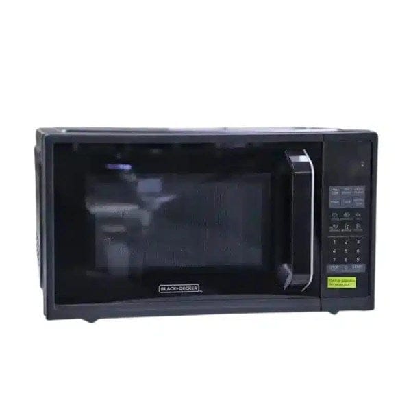 Black And Decker Microwave 0.9 cu - This countertop microwave oven is a smart and elegant choice for the style and feel of your kitchen -  81000481902 Pie's Variety Store