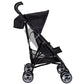 Baby Trend Rocket Lightweight Stroller, Princeton, Black 50lbs Dual foot activated parking brake and a parent organizer with 2 cup holders Large canopy and basket; Baby trend rocket stroller will accommodate your growing child up to 50 pounds- 9001402036 Pie's Variety Store