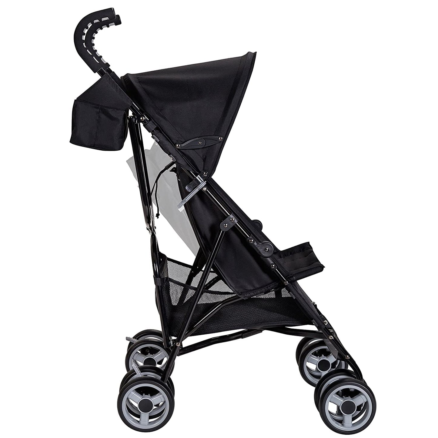 Baby Trend Rocket Lightweight Stroller, Princeton, Black 50lbs Dual foot activated parking brake and a parent organizer with 2 cup holders Large canopy and basket; Baby trend rocket stroller will accommodate your growing child up to 50 pounds- 9001402036 Pie's Variety Store