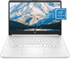 HP 14 LAPTOP WINDOWS 10  The Snowflake White HP 14 Laptop is designed to keep you productive and entertained from anywhere  - 14-DQ0002BX