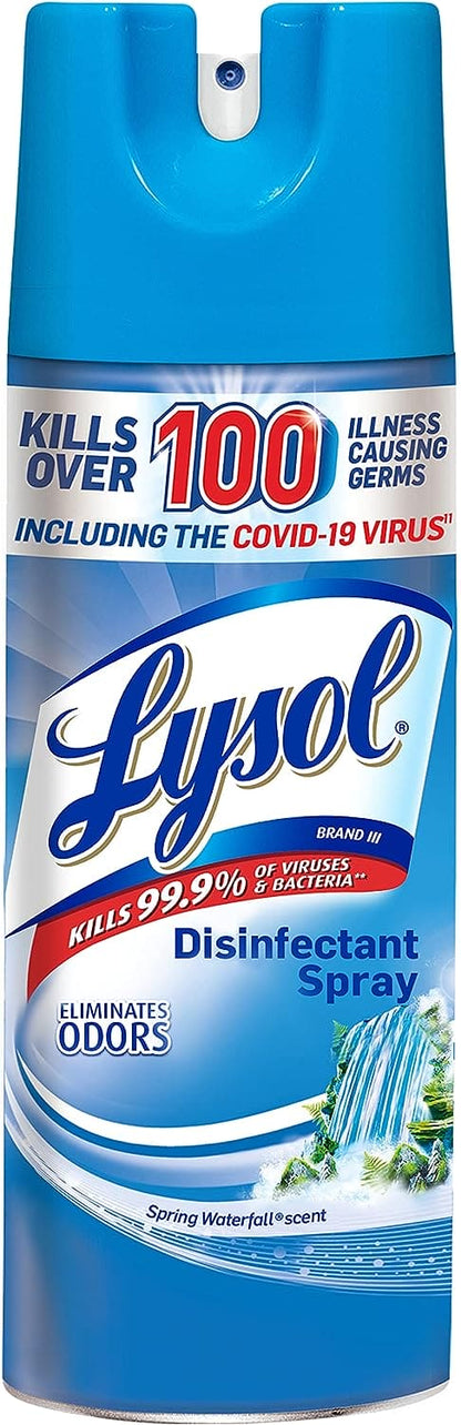 Lysol Sanitizing and Antibacterial Spray for Disinfecting & Deodorizing, Crisp Linen, 12.5 Fl Oz - 01920074186 Pie's Variety Store