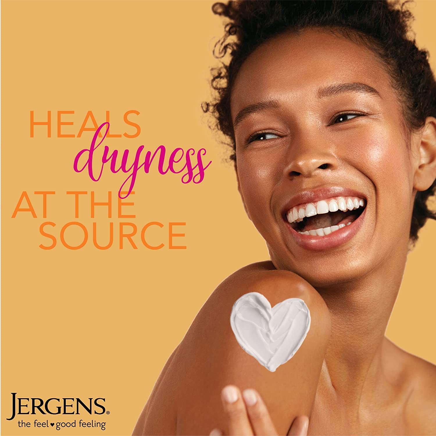 Jergens Lotion 2 Units / 621 ml  Repairs, heals and deeply nourishes extra dry skin, revealing healthier skin with visible radiance. Recommended for: extra dry skin, including heels, elbows and knees - 265424 Hannah's Variety Store