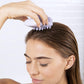 True Glow by Conair Hair Scalp Massager with Removable Detangling Silicone Comb, Shampoo Brush & Body Exfoliator - FCB10 Pie's Variety Store
