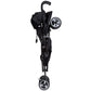 Baby Trend Rocket Lightweight Stroller, Princeton, Black 50lbs Dual foot activated parking brake and a parent organizer with 2 cup holders Large canopy and basket; Baby trend rocket stroller will accommodate your growing child up to 50 pounds- 9001402036 Pie's Variety Store
