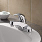 Peerless Centerset Bathroom Faucet Chrome, Bathroom Sink Faucet, Single Handle, Drain Assembly, Chrome- P136LF MEGA