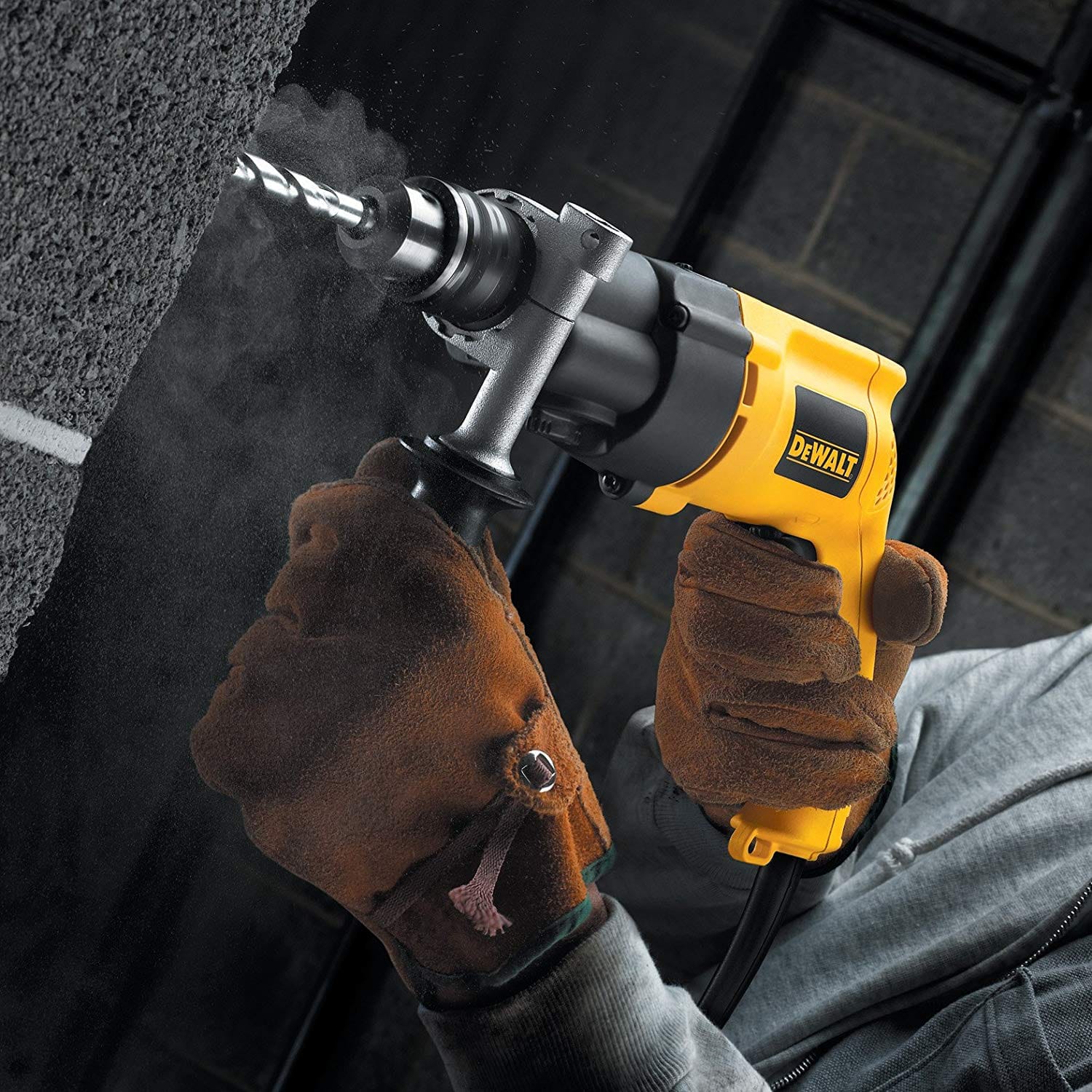 Dewalt 1/2 Inches  (13MM) VSR DUAL RANGE HAMMERDRILL - DW505 MEGA
