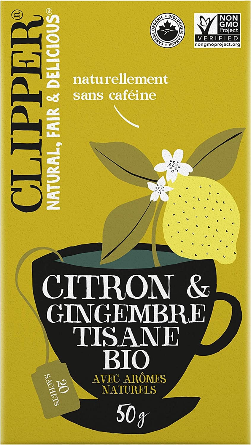 Clipper Organic Indian Chai Black Tea /Green Tea and Lemon/ Lemon and Ginger  20 Tea Bags Deliciously refreshing, aromatic and rich tea-5021991941597 Hannah's Variety Store