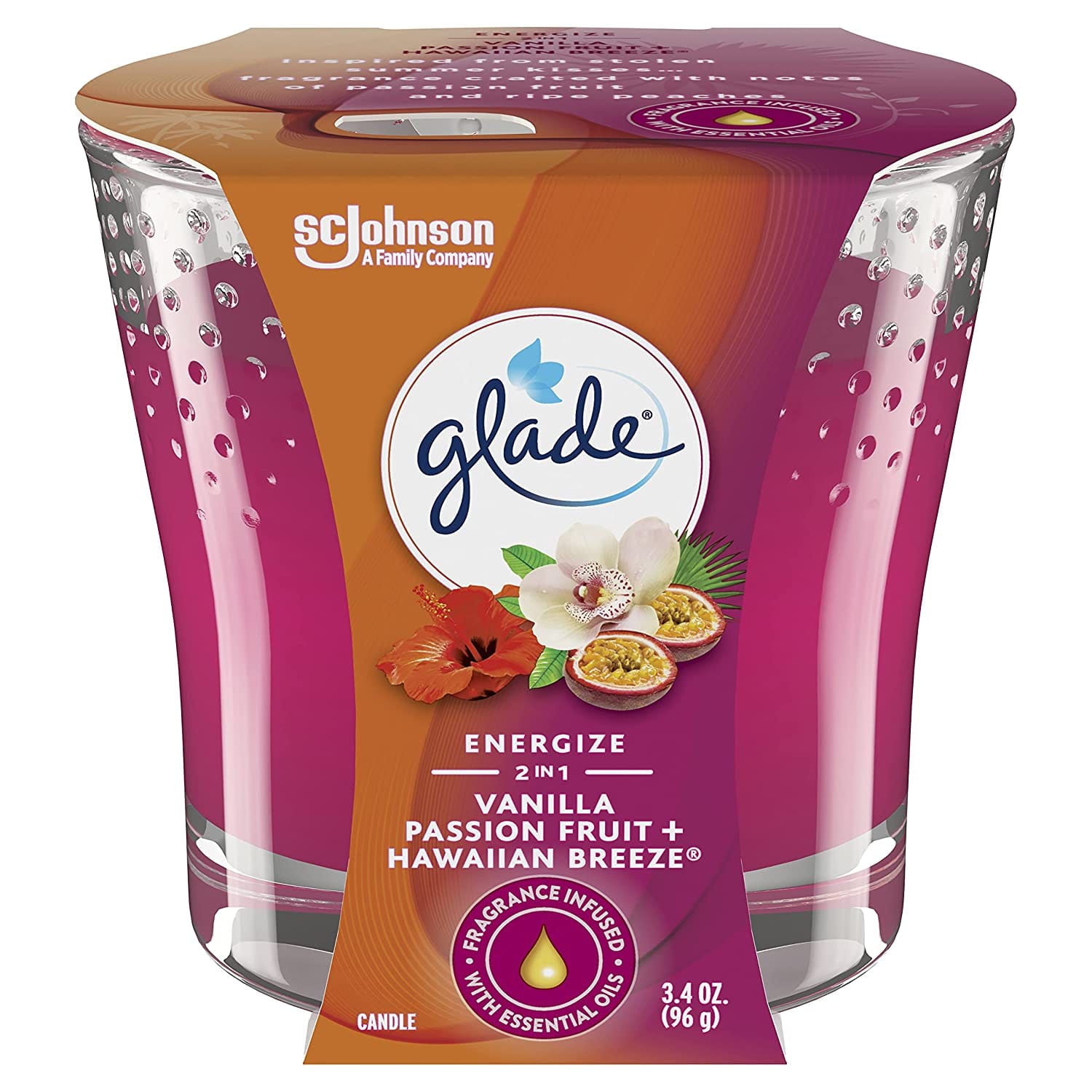 GLADE CANDLE JAR AIR FRESHENER SPRING 22 COTTON CLOUD DREAM 3.4OZ - GCJAFCCD34 Pie's Variety Store
