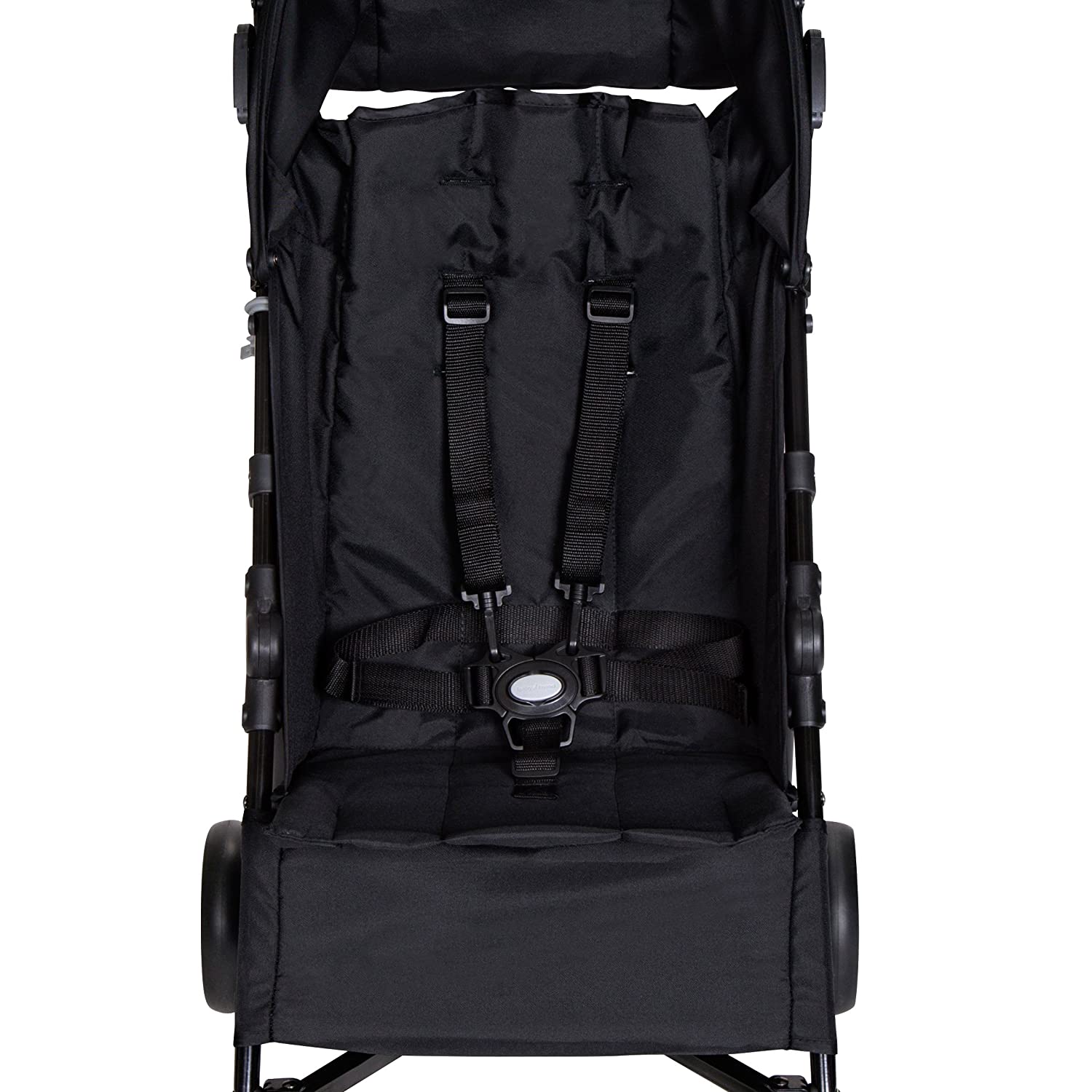 Baby Trend Rocket Lightweight Stroller, Princeton, Black 50lbs Dual foot activated parking brake and a parent organizer with 2 cup holders Large canopy and basket; Baby trend rocket stroller will accommodate your growing child up to 50 pounds- 9001402036