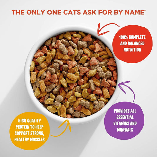 MEOW MIX DRY CAT FOOD SEAFOOD MEDLEY 18OZ - MMSM Pie's Variety Store