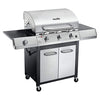 Char-Broil Performance TRU Infrared 3-Burner Gas Grill with Side Burner and Cabinet - 467650017
