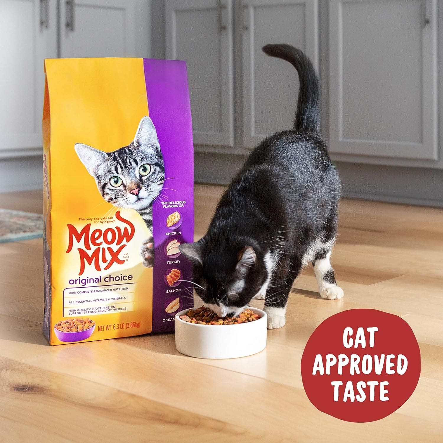 MEOW MIX DRY CAT FOOD SEAFOOD MEDLEY 18OZ - MMSM Pie's Variety Store