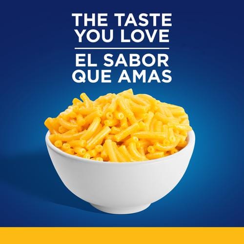 Kraft Macaroni and Cheese 5 Units / 206 g / 7.2 oz The same delicious taste as always, with no artificial colors, flavors, or preservatives-211808