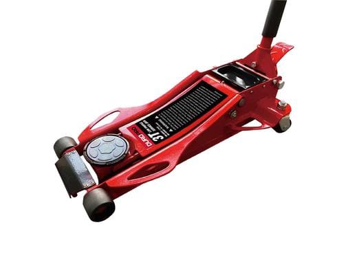 DuroPro 3 Ton Low Profile Jack Hydraulic trolley jack is designed to lift, but not support, one end of a vehicle-437376 Hannah's Variety Store