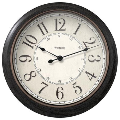 Westclox Wall Clock 30 inch  This classic style clock is perfect for decorating any space, whether it's your living room, main hallway or a bedroom in your home-429296-0844220014207