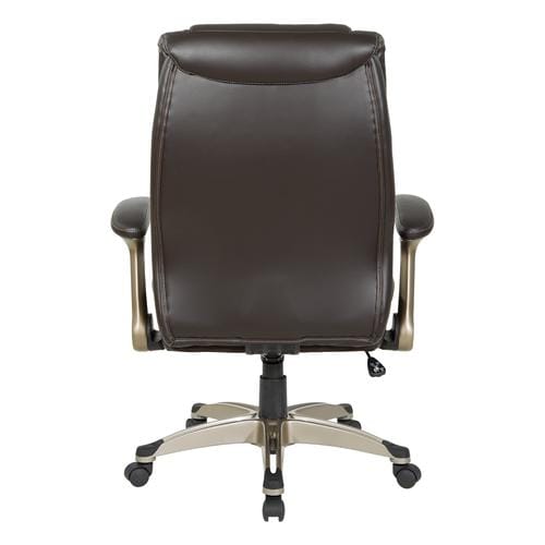 OSP Manager Leather Chair providing comfort while working at home or in your office - 418395 EBUYSTT