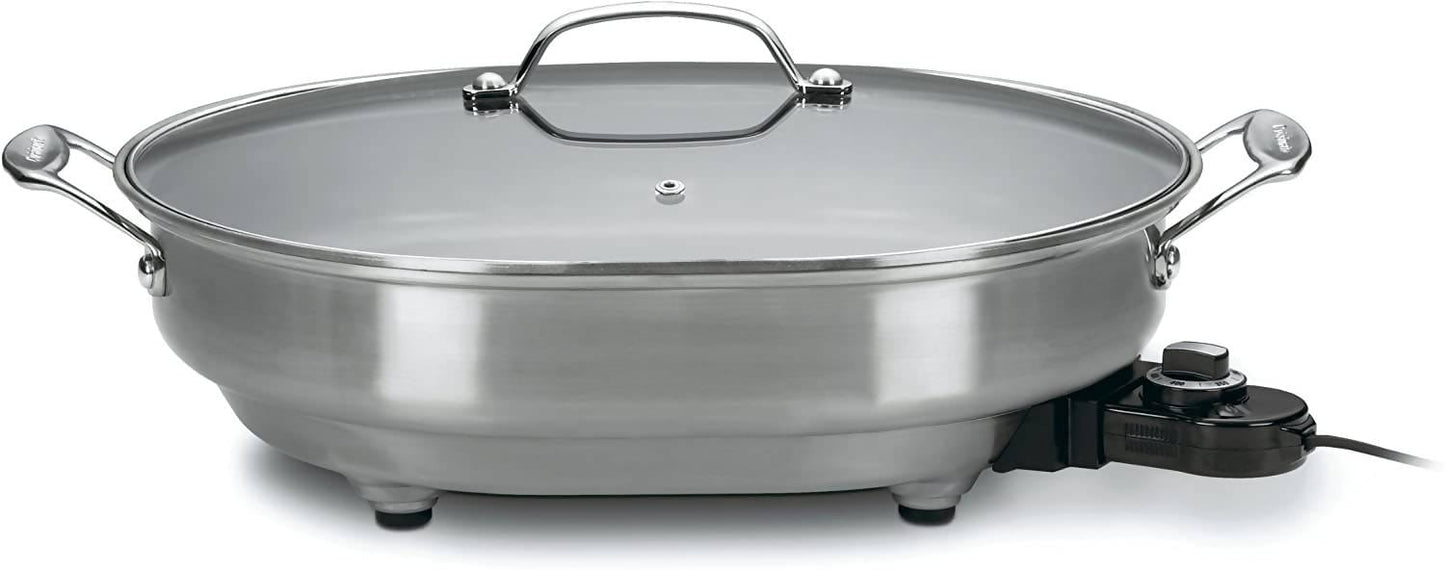 Cuisinart Electric Skillet is a must for every kitchen. It can roast, fry, sauté, steam, bake and more - CU-CSK-150 Pie's Variety Store