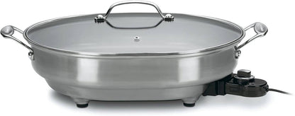 Cuisinart Electric Skillet is a must for every kitchen. It can roast, fry, sauté, steam, bake and more - CU-CSK-150 Pie's Variety Store
