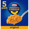 Kraft Macaroni and Cheese 5 Units / 206 g / 7.2 oz The same delicious taste as always, with no artificial colors, flavors, or preservatives-211808
