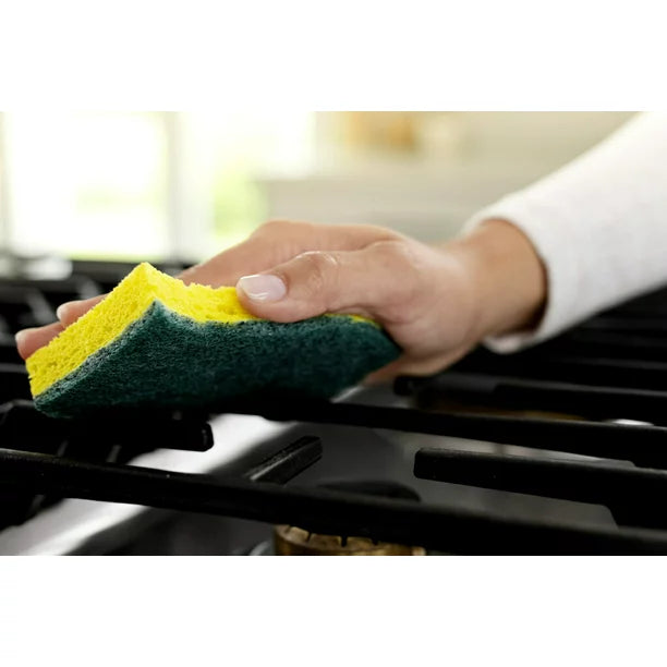 3M Scotch Brite Heavy Duty Sponge 9 Units   Scrubbing sponges with high resistance. Suitable for powerful scrubbing to remove adhering dirt-277123 Hannah's Variety Store