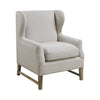 Wing Back Accent Chair Cream - 902490