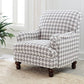 Glenn Upholstered Accent Chair Grey - 903096 ebuystt