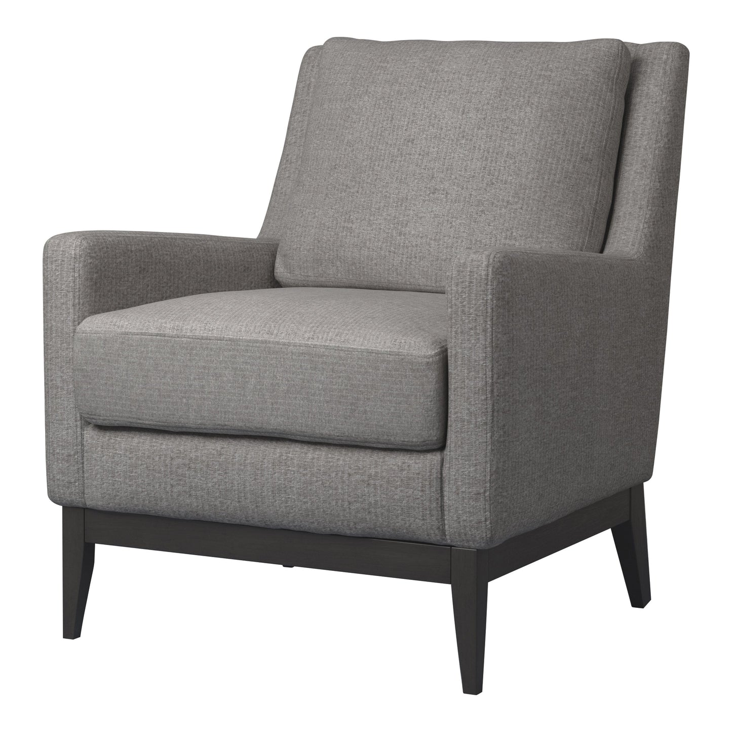 Track Arm Upholstered Accent Chair Warm Grey - 905531 ebuystt
