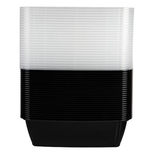 Café Express, Espresso Coffee Plastic Containers and Lids 50 Units / 25 sets, Ideally for events & restaurants. - 3825