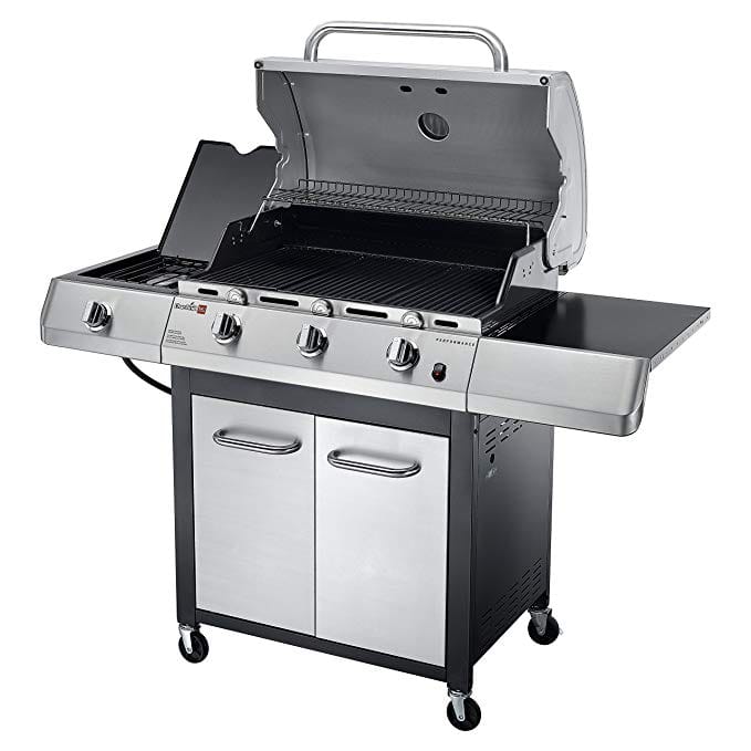 Char-Broil Performance TRU Infrared 3-Burner Gas Grill with Side Burner and Cabinet - 467650017