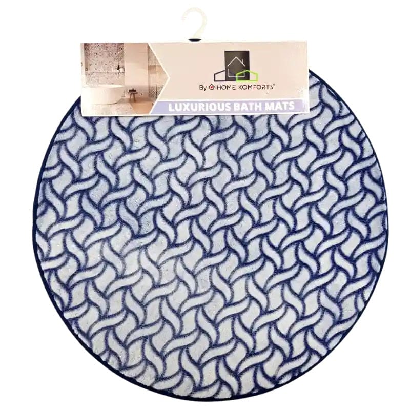 Home Komfort, Luxurious Bath Mat Extra Soft and Absorbent Microfiber Bath Mat for Bathroom, Non Slip Bath Mat (60cm x 100cm) - Provides comfort and cozy feeling when your feet steps on it and protecting your floor from moisture - 92174 Pie's Variety Store