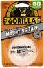 Gorilla Tough & Clear Double Sided Mounting Tape, 1