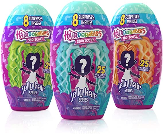 Hairdorables Shortcuts Collectible Dolls, Series 2- 23781 Mega