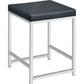 Upholstered Square Padded Cushion Vanity Stool Featuring a square shape design and a densely padded, foam-filled cushion , this modern stool provides a spacious for long-lasting comfort.- 935924 coastmega