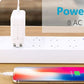 NIPPON  8 outlet AC Power Strip With Triple Usb Ports The Power Strip can expand your office and home’s connectivity, gives ultimate convenience for powering computer electronics, home entertainment, digital USB devices and more-17-81803U Hannah's Variety Store