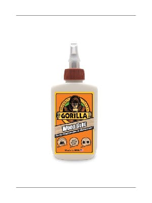 Gorilla Wood Glue, Stronger, Faster Wood Glue with Shorter Clamp Time. Ideal for Building, Carpentry or Hobby Projects Using Any Type of Wood MEGA